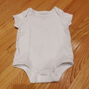 EUC white shortsleeve bodysuit